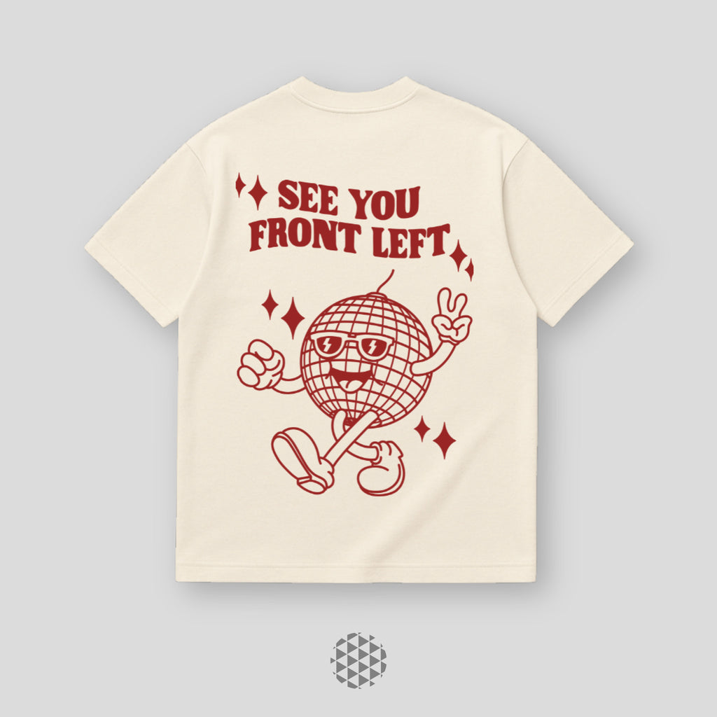 See You Front Left - Ecru