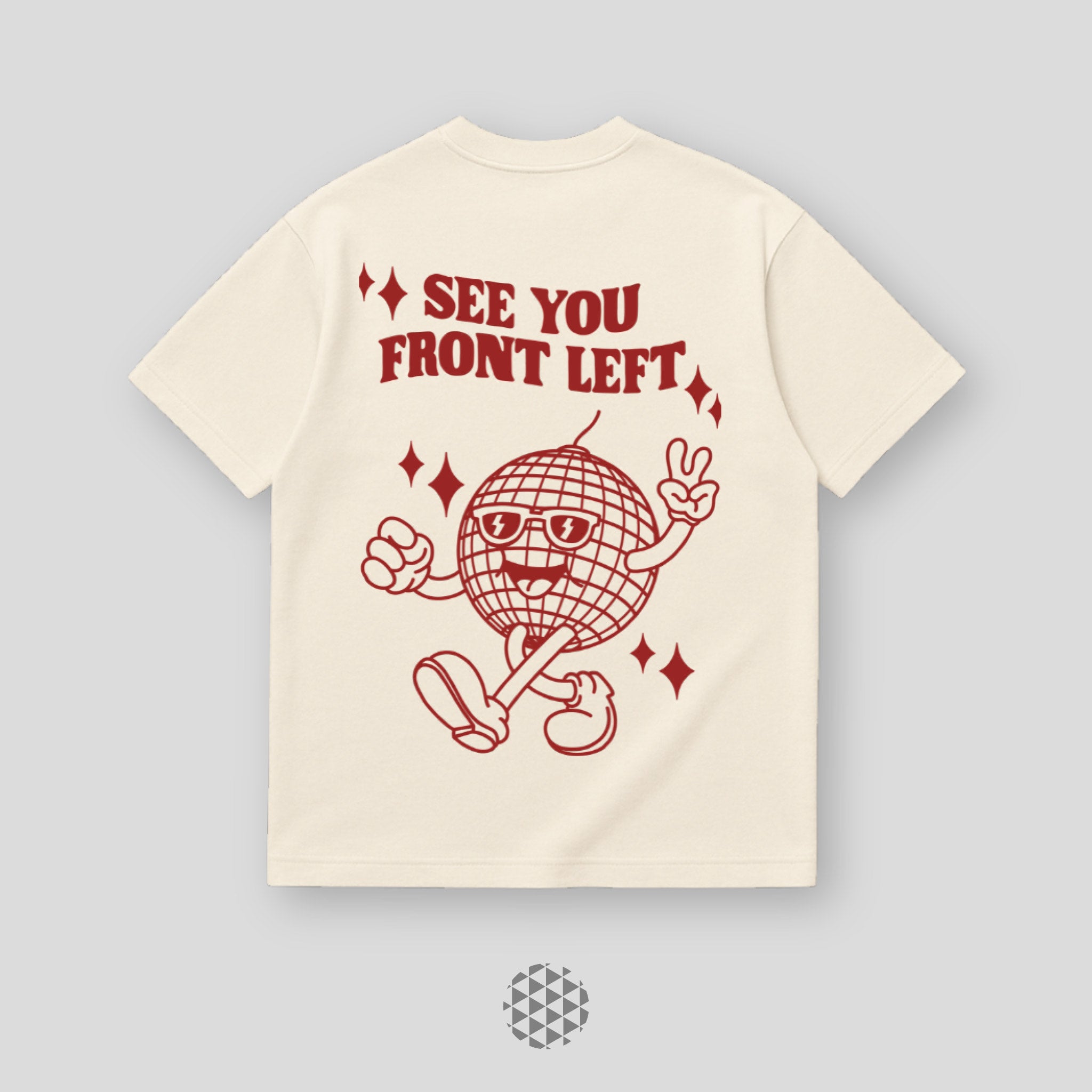 See You Front Left - Ecru